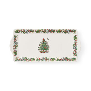 Spode Christmas Tree Wreath Serving Tray